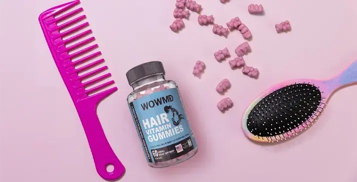 Best Hair Vitamin Gummies for Growth, Shine & Strength