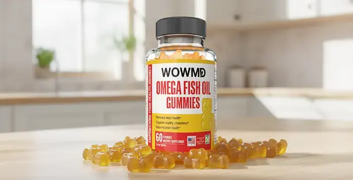 Best Omega 3 Fish Oil Gummies for Heart, Brain & Eye Health