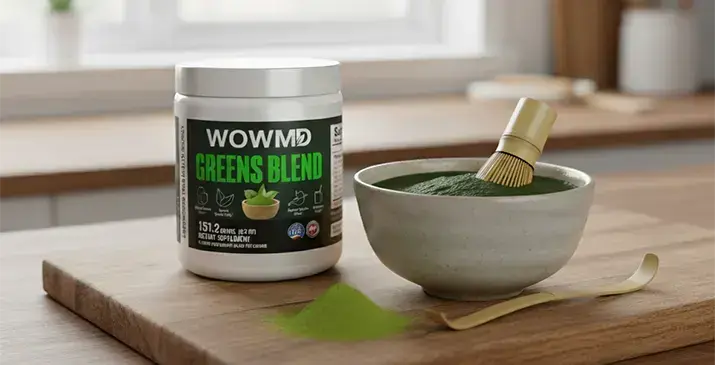 6 Greens Powder Benefits From a Registered Dietician