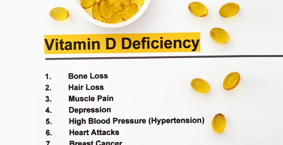 Vitamin D Deficiency: Symptoms, Causes, and Treatment