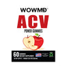 wowmd acv power gummies label
