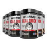wowmd bcaa shock honeydew watermelon six bottles value pack