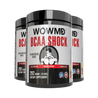 wowmd bcaa shock honeydew watermelon three bottles value pack