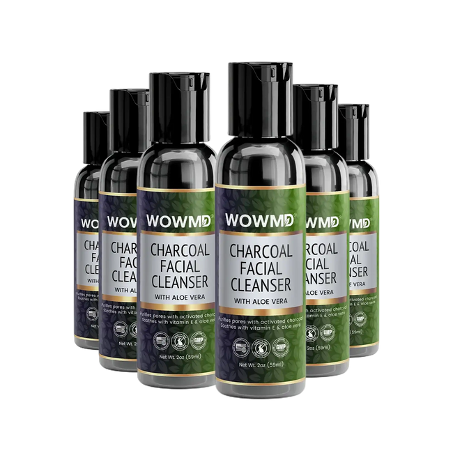 Charcoal facial cleanser 6