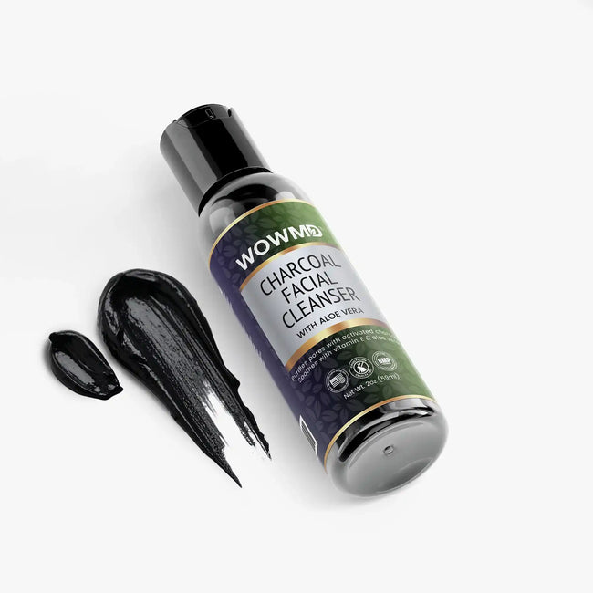 Charcoal facial cleanser image 1
