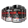wowmd nitric shock pre workout honeydew watermelon six bottles value pack