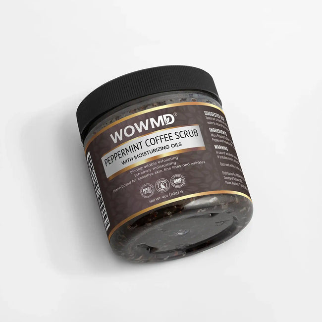 Peppermint coffee scrub image 8