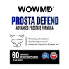 wowmd prosta defend advanced prostate formula label