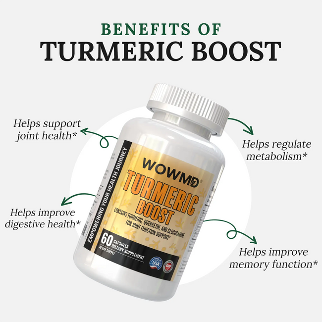 Turmeric boost benefits