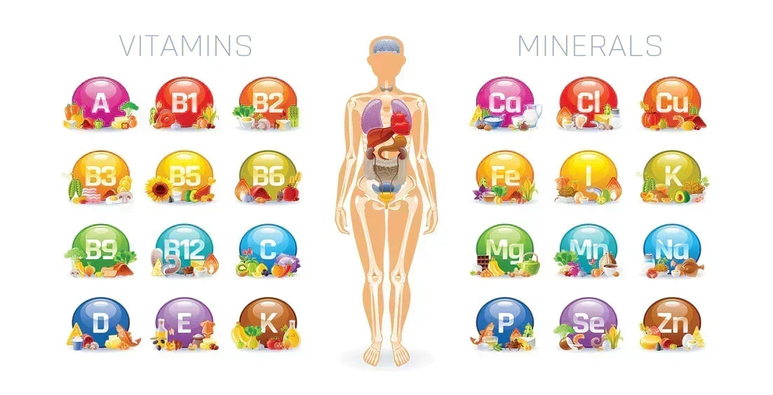 Difference Between Vitamins and Minerals