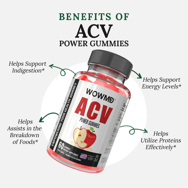 Acv power gummies benefits