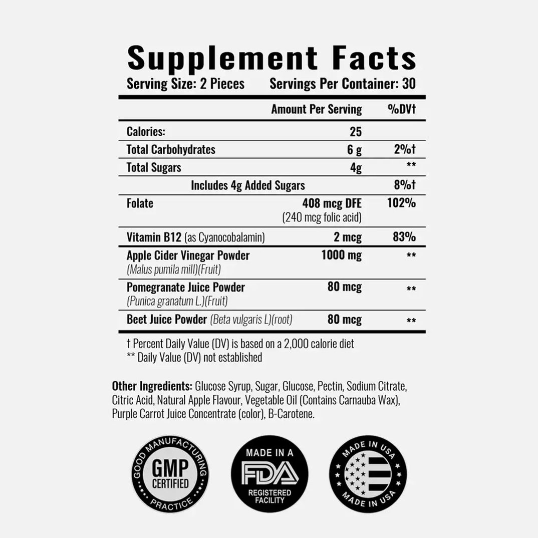 ACV Power Gummies