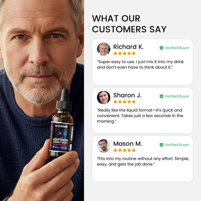 Adaptogen immunity drops review