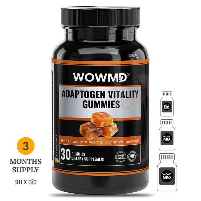 Adaptogen vitality gummies bottle 2