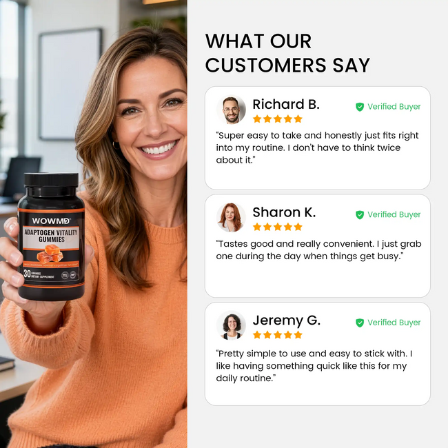 Adaptogen vitality gummies review