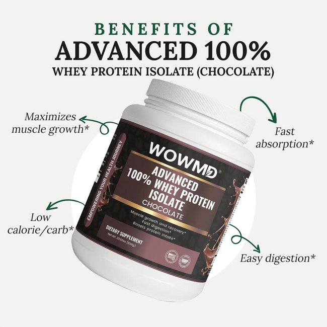 Advanced 100 whey protein isolate chocolate benefits