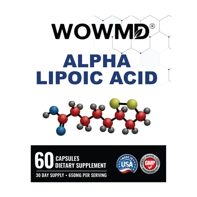 Alpha lipoic acid label