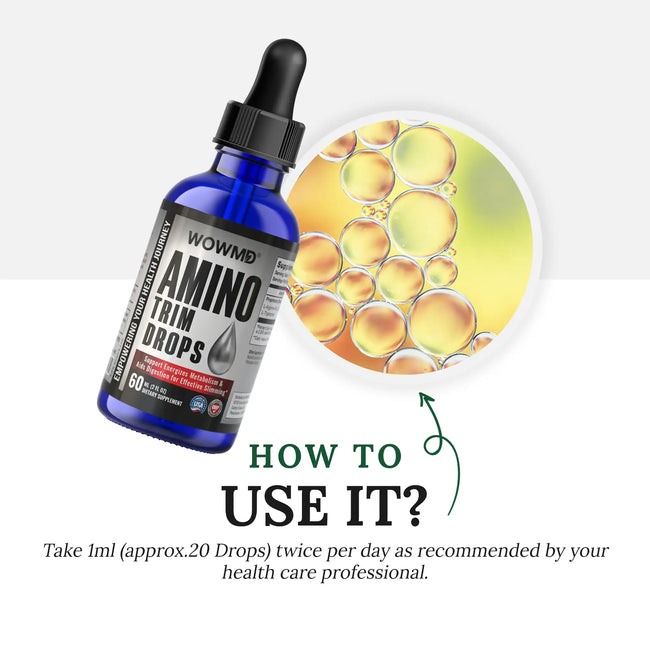 Amino trim drops dosages