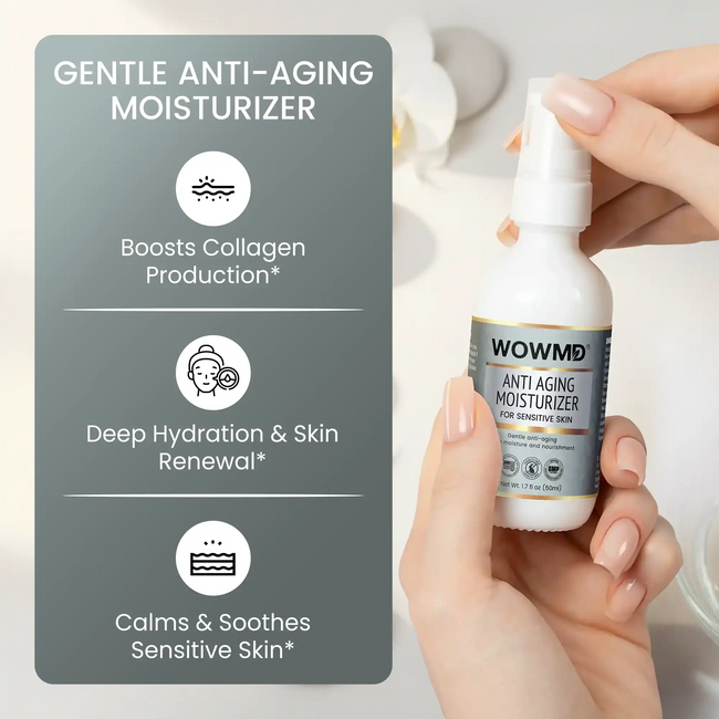 Anti aging moisturizer for sensitive skin benefits featured