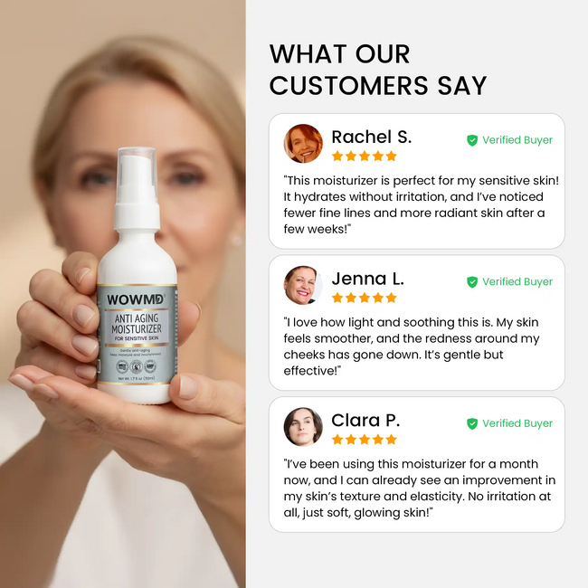 Anti aging moisturizer for sensitive skin reviews