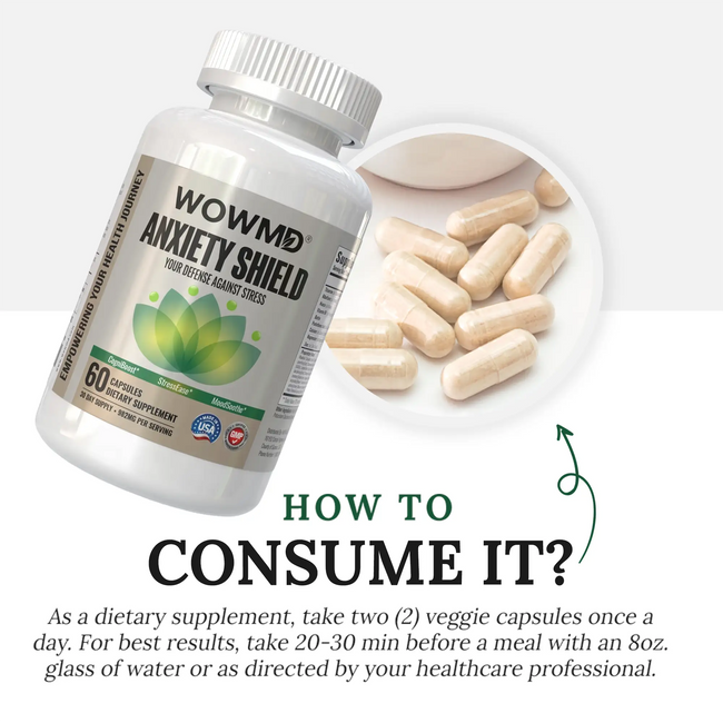 Anxiety shield dosages