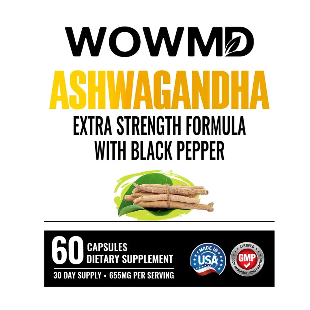 wowmd ashwagandha label