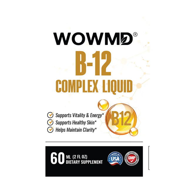 B 12 complex liquid label