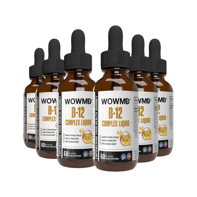 B 12 complex liquid six bottles vlaue pack