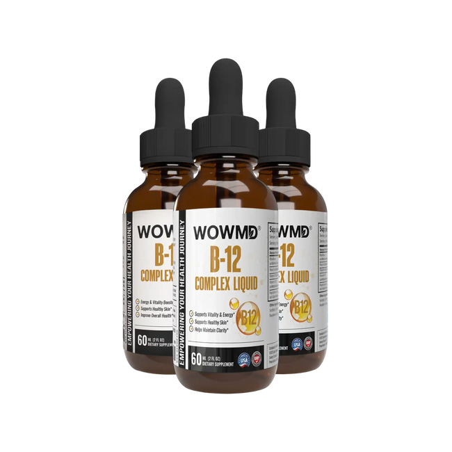 B 12 complex liquid three bottles vlaue pack