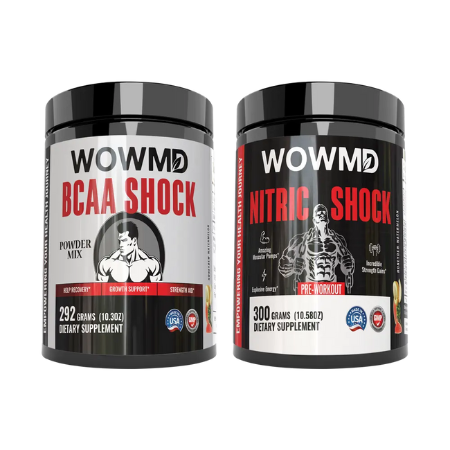 Bcaa shock honeydew watermelon and nitric shock pre workout honeydew watermelon combo