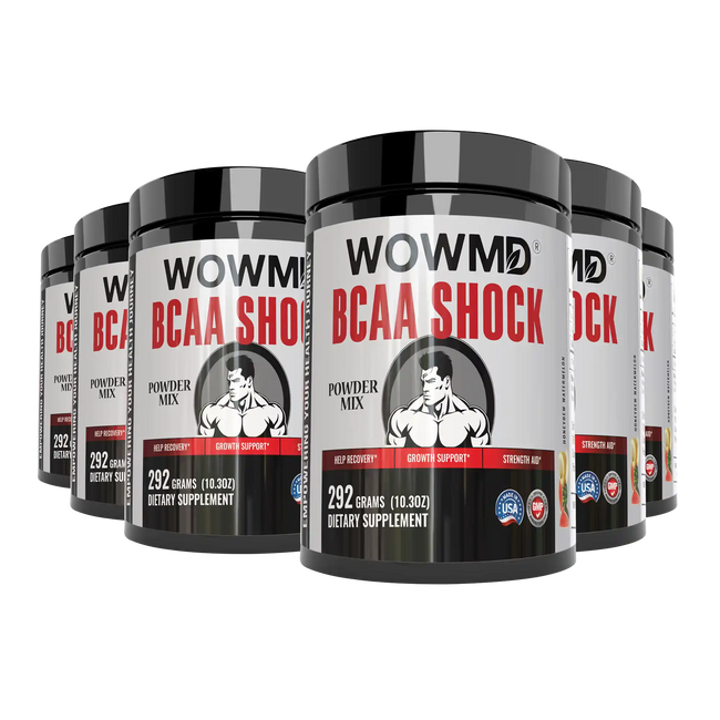 Bcaa shock honeydew watermelon six bottles vlaue pack