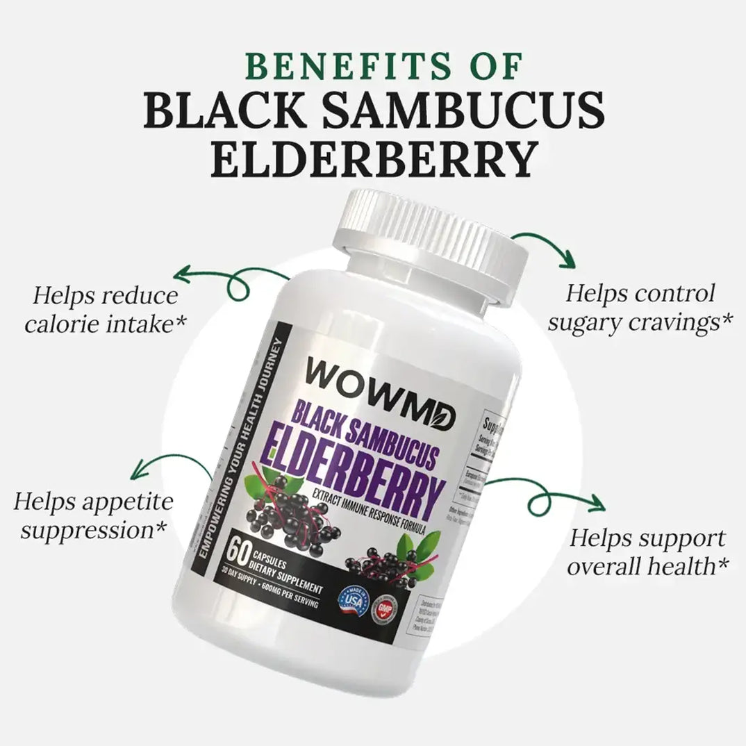 Black Sambucus Elderberry Extract