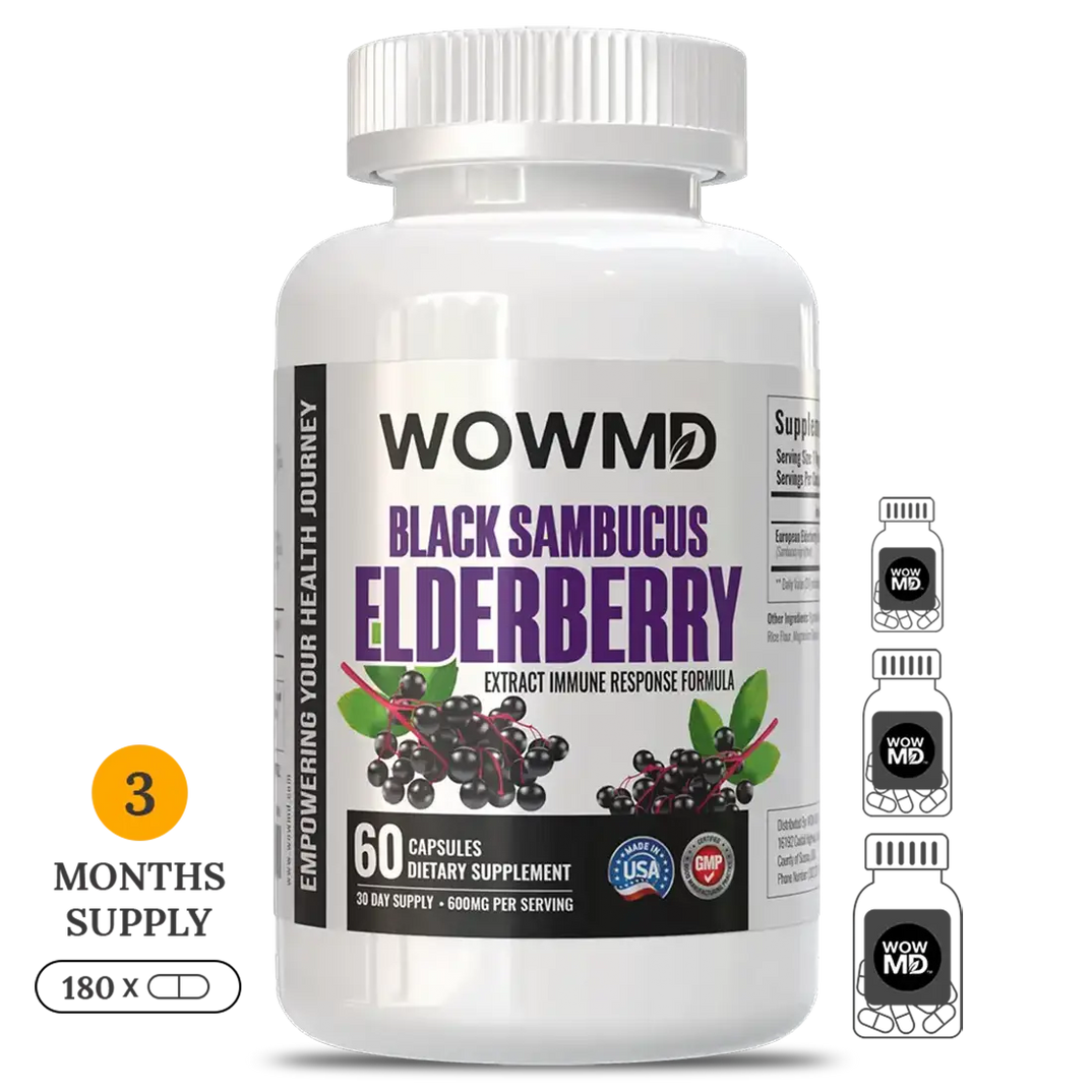 Black Sambucus Elderberry Extract