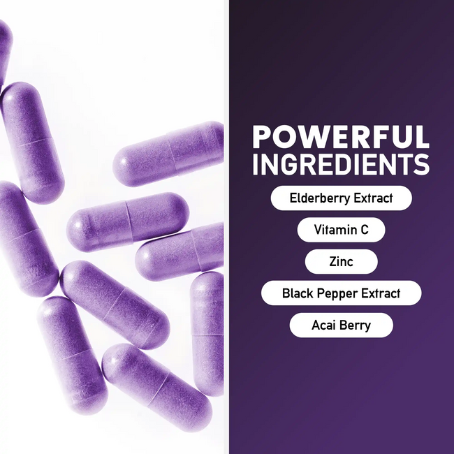 Black sambucus elderberry ingredient