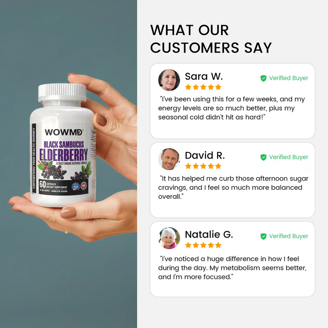 Black sambucus elderberry reviews