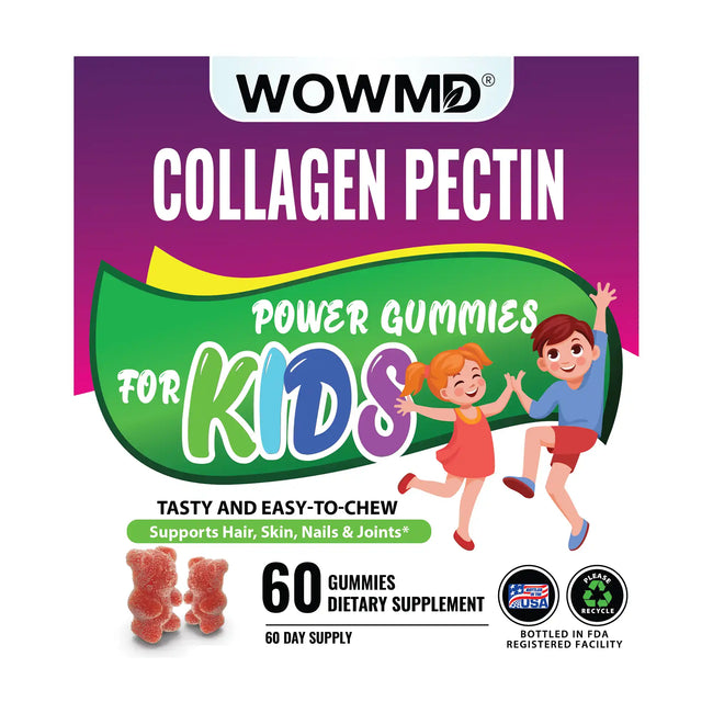 Collagen pectin kids label