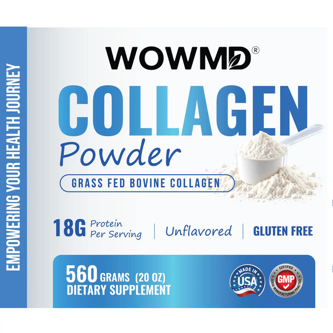 Collagen powder label