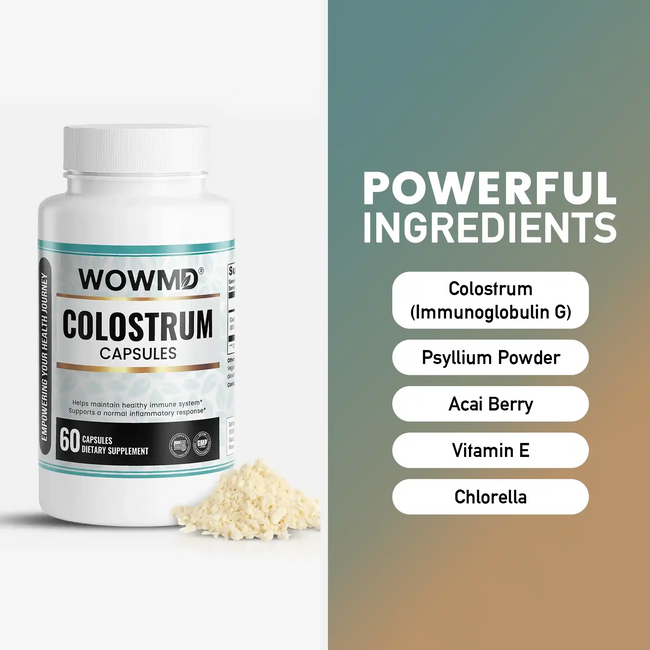 Colostrum capsules ingredient