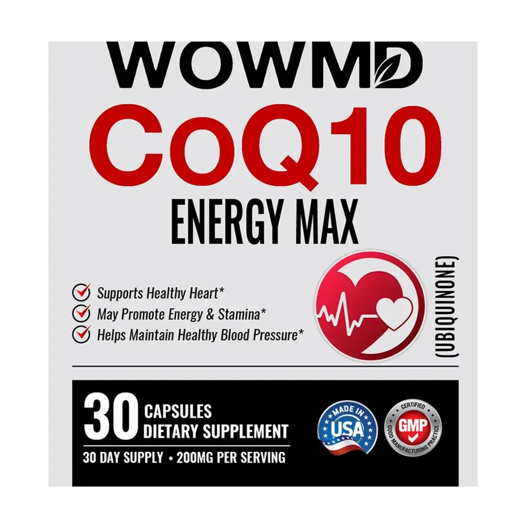 wowmd coq10 energy max label
