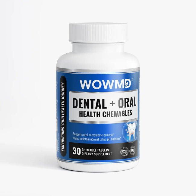 Dental oral health chewables label 1