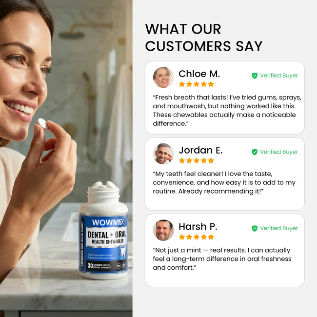 Dental oral health chewables reviews