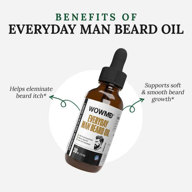 Everyday man beard oil benefits
