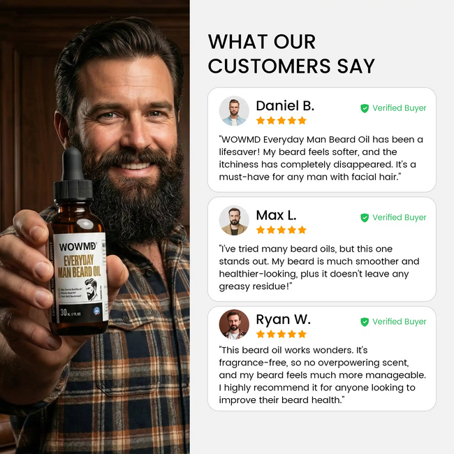 Everyday man beard oil reviews