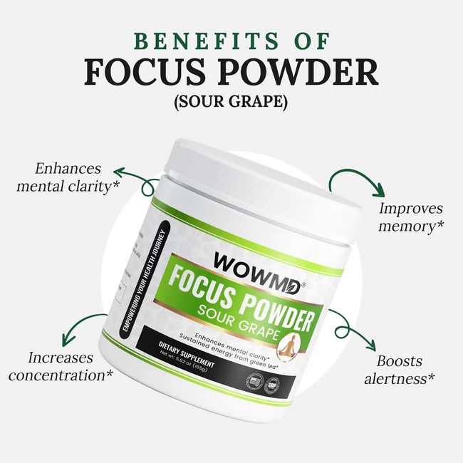 Focus powder benefits