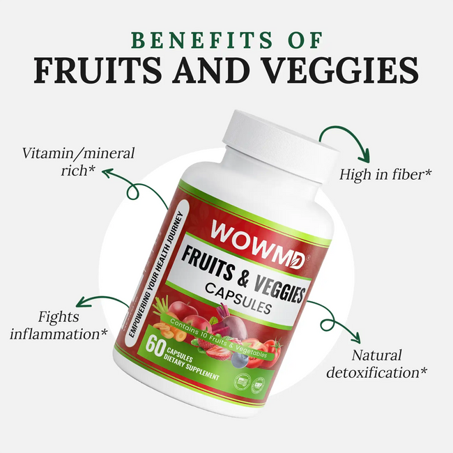 Fruits and veggies benefits