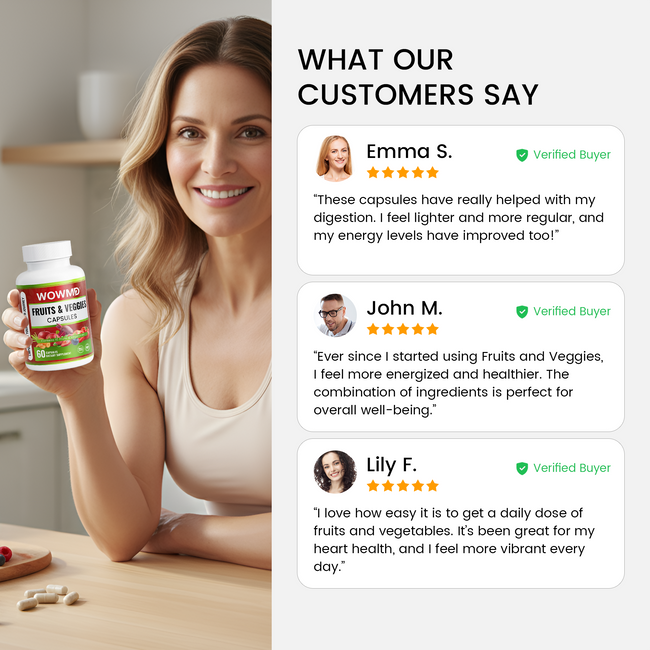 Fruits and veggies reviews