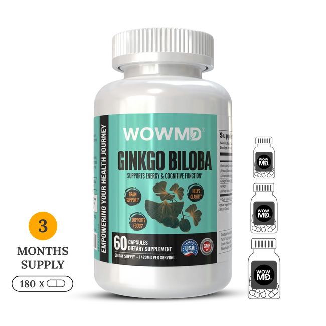 Ginkgo biloba bottle 3