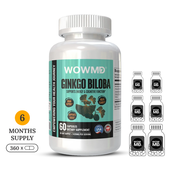 Ginkgo biloba bottle 6