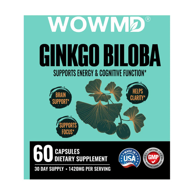 Ginkgo biloba label