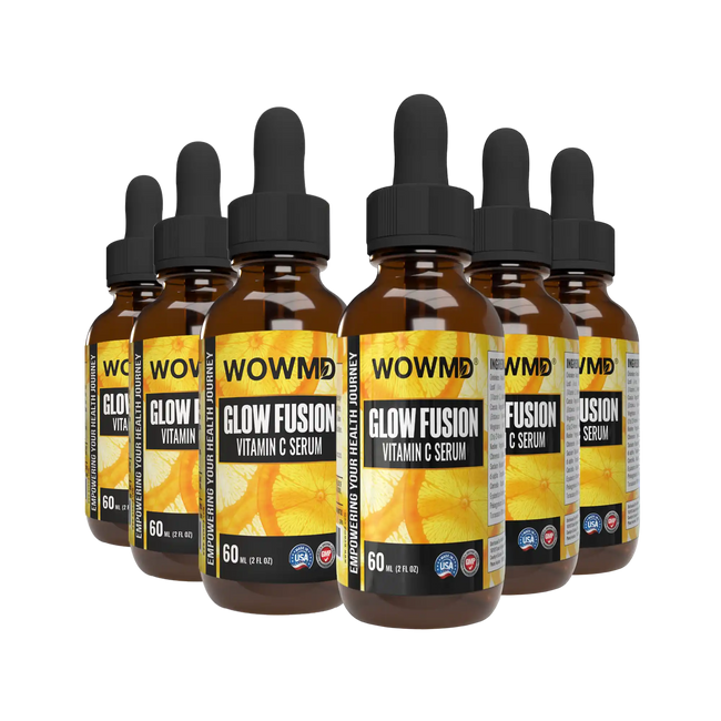 Glow fusion vitamin c serum six bottles value pack